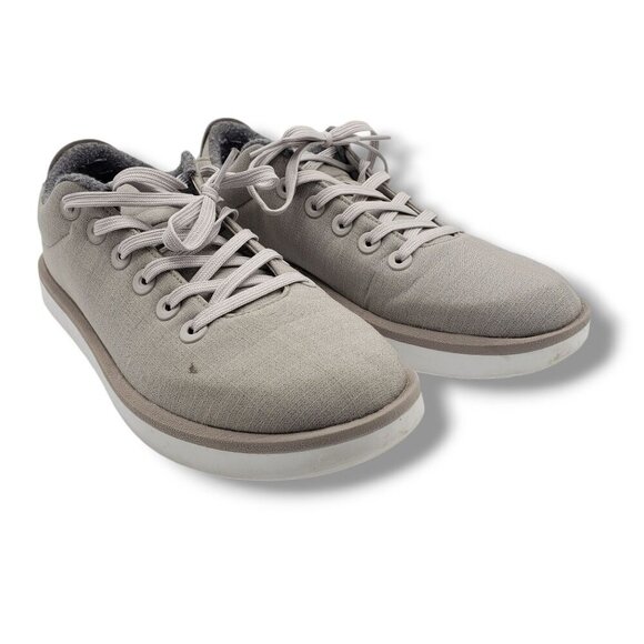 Allbirds Wool Piper Woven Sneakers Mens 10 Pewter Grey - Picture 2 of 10